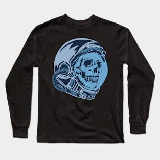 Astronaut Skull Long Sleeve T-Shirt